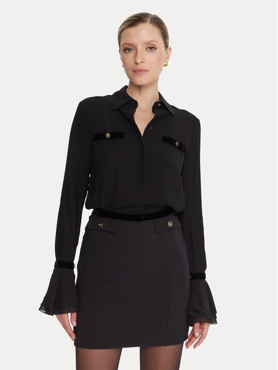 Elisabetta Franchi Marškiniai · Juoda