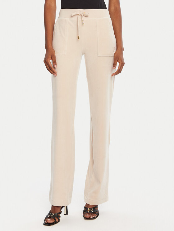 Juicy Couture Sportinės kelnės · Smėlio · Regular Fit