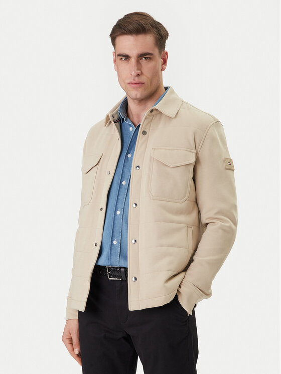 Tommy Hilfiger Demisezoninė striukė · Smėlio