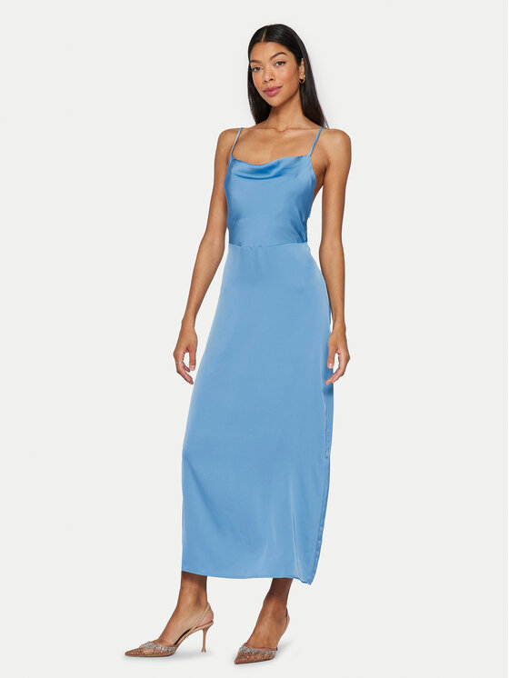 Kodas SUN15 Vila Kokteilinė suknelė · Mėlyna · Midi