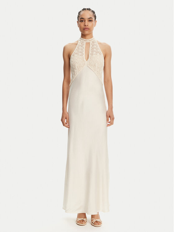 Kodas SUN15 TWINSET Vakarinė suknelė · Écru · Maksi