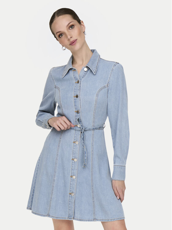 Kodas SUN15 JDY Džinsinė suknelė · Žydra · Mini