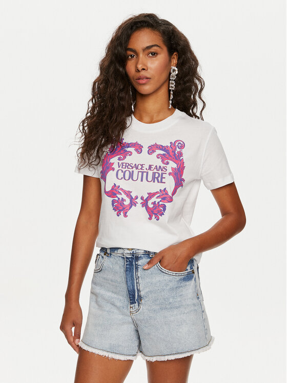 Versace Jeans Couture Marškinėliai · Balta