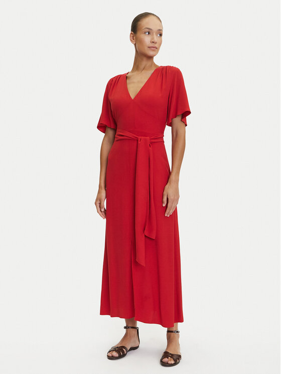 TATUUM Kokteilinė suknelė · Raudona · Midi