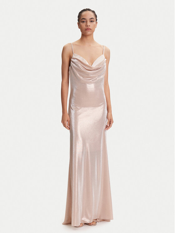 Kodas SUN15 ACCESS FASHION Vakarinė suknelė · Smėlio · Maksi