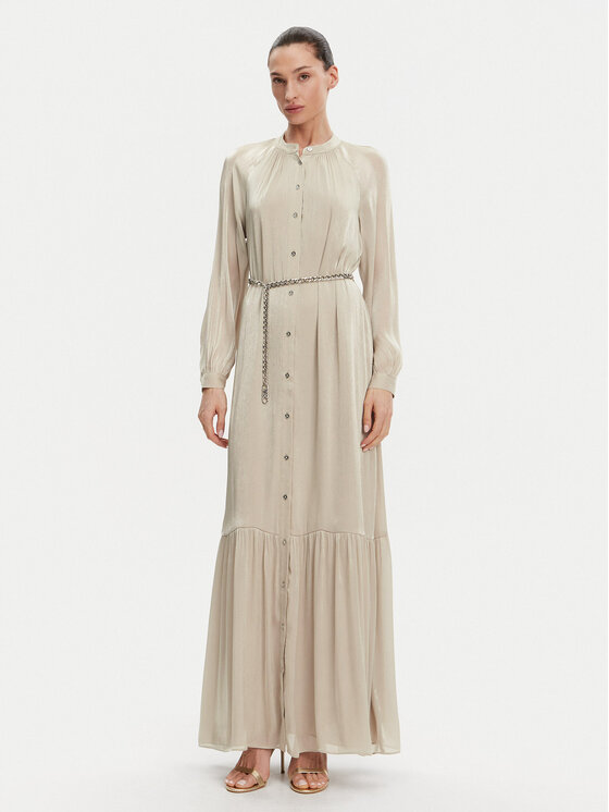 MICHAEL Michael Kors Marškinių tipo suknelė · Smėlio · Maksi