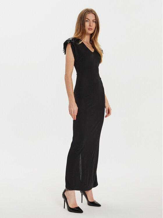 Bruuns Bazaar Kokteilinė suknelė · Juoda · Maksi