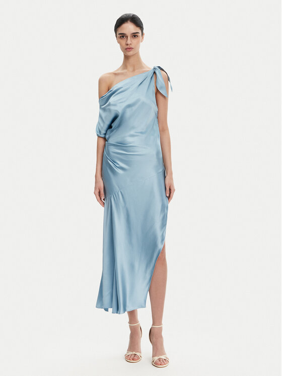 PINKO Kokteilinė suknelė · Žydra · Midi