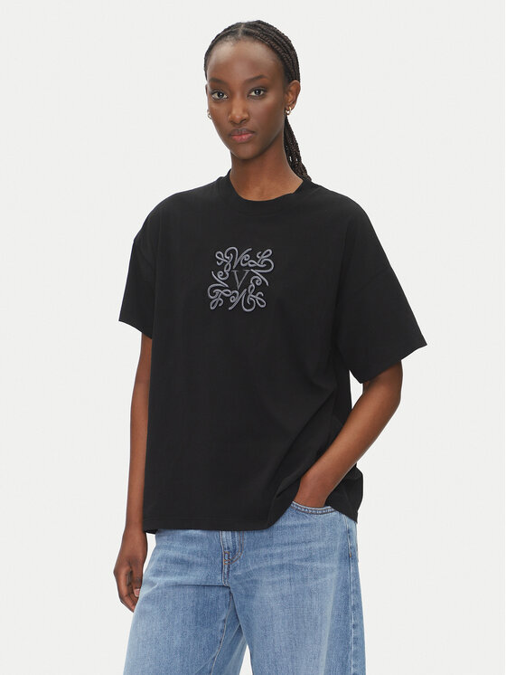 Kodas SUN15 ViCOLO Marškinėliai · Juoda