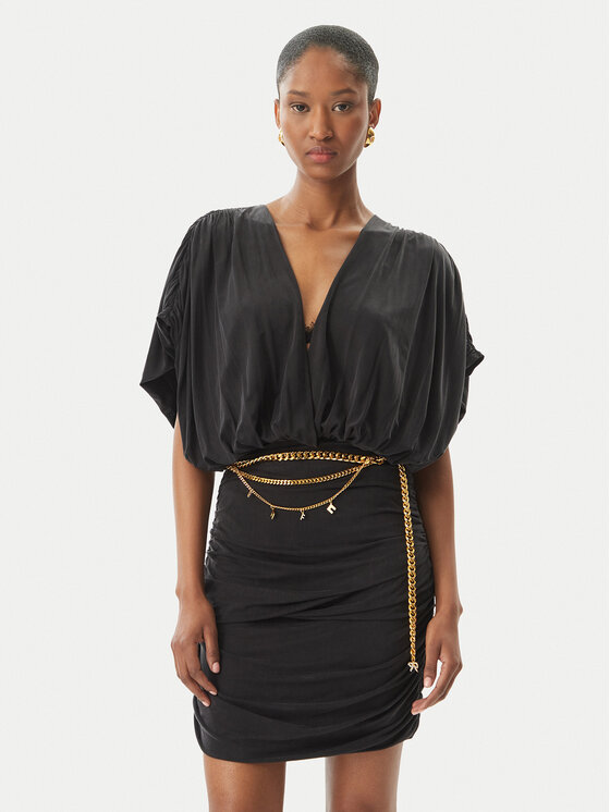 Kodas SUN15 Elisabetta Franchi Kokteilinė suknelė · Juoda · Mini