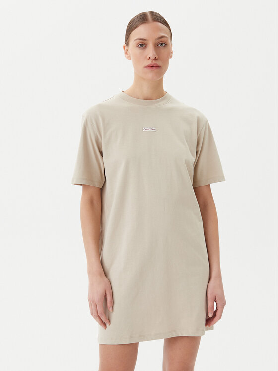 Kodas SUN15 Calvin Klein Jeans Kasdieninė suknelė · Smėlio · Mini