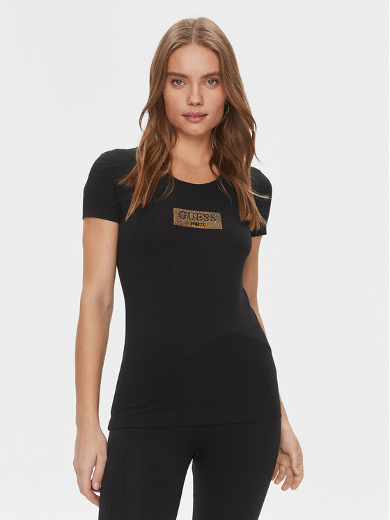 Kodas SUN15 Guess Marškinėliai · Juoda