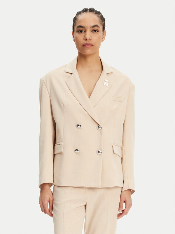 Maryley Švarkas · Smėlio · Regular Fit