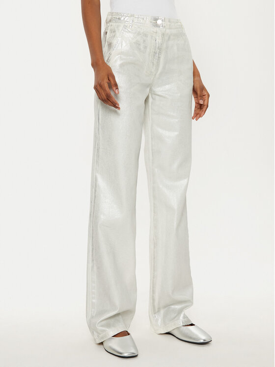 MAX&Co. Džinsai · Sidabrinė · Regular Fit