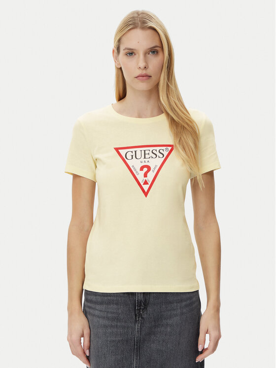 Guess Marškinėliai · Geltona
