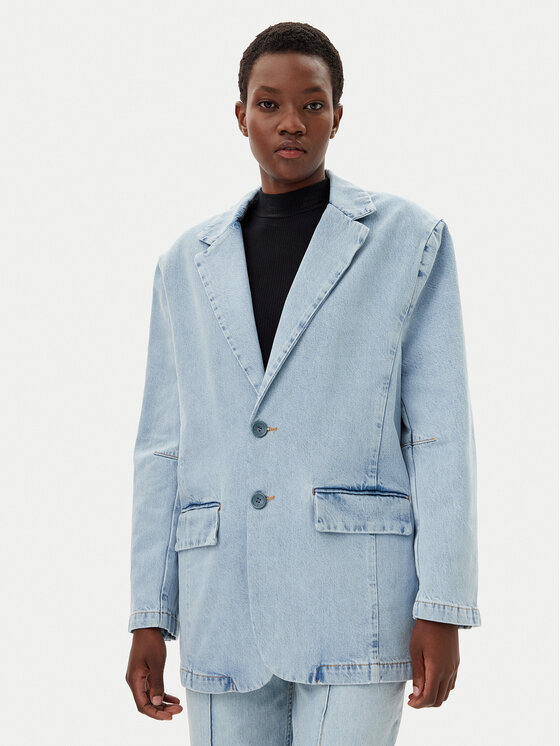 Liu Jo Švarkas · Žydra · Relaxed Fit