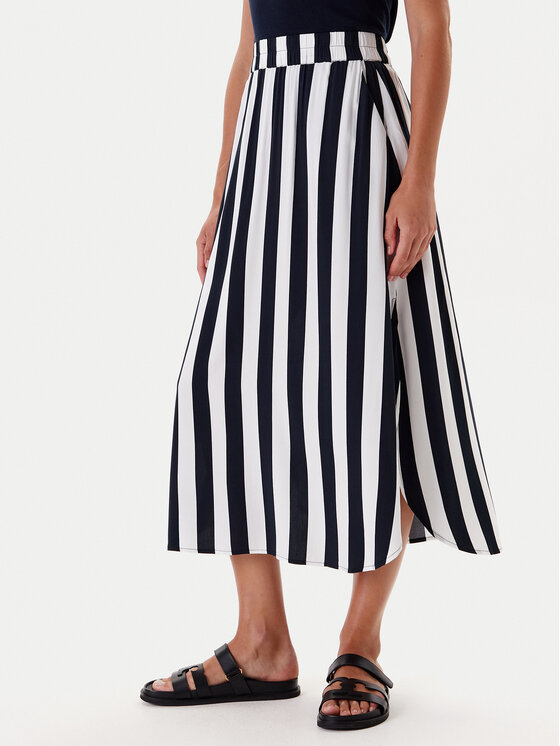 TATUUM Midi sijonas · Tamsiai mėlyna · Midi