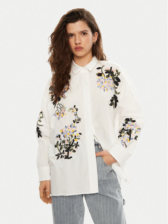 Munthe Marškiniai · Balta