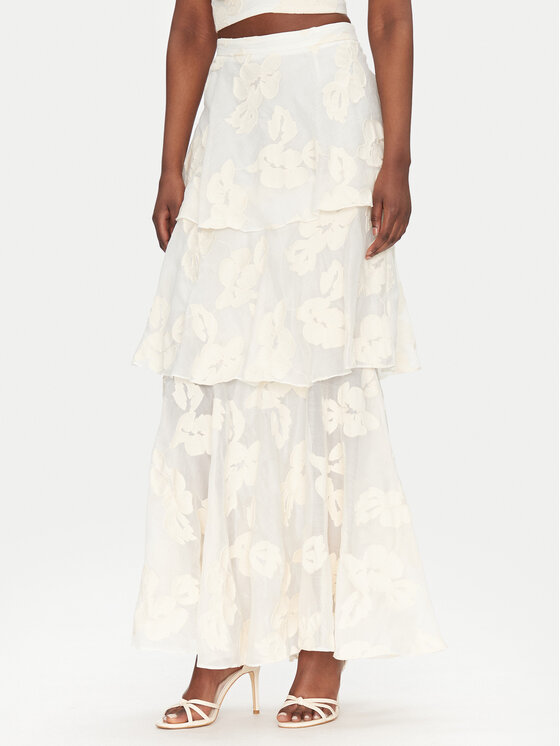 Kodas SUN15 ACCESS FASHION Maksi sijonas · Écru · Maksi