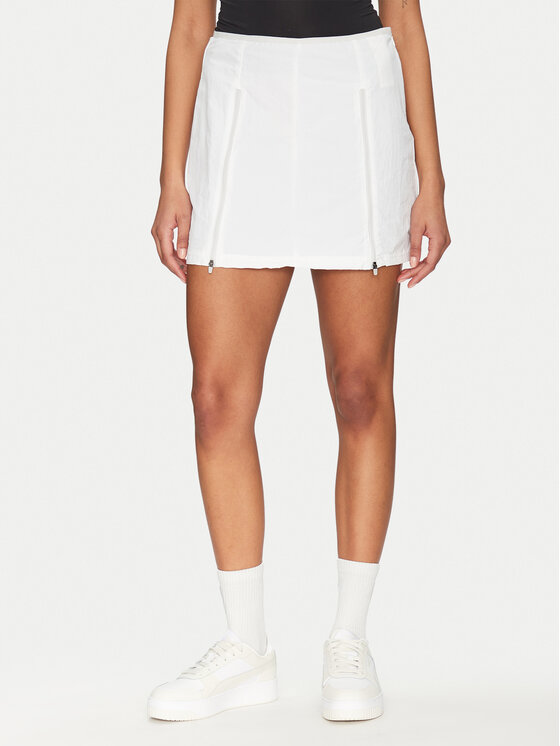 Puma Trapecijos formos sijonas · Balta · Mini