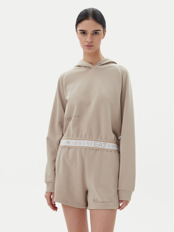EA7 Emporio Armani Džemperis · Smėlio · Regular Fit