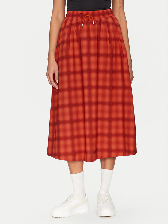 Puma Trapecijos formos sijonas · Raudona · Midi