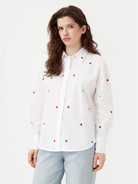 Kodas SUN15 JDY Marškiniai · Balta