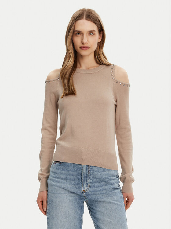 ONLY Megztinis · Smėlio · Regular Fit