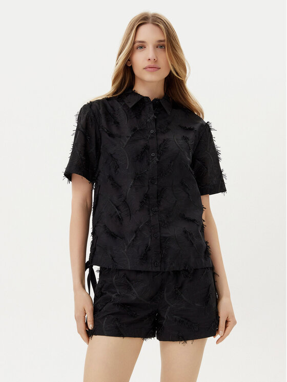 Kodas SUN15 Silvian Heach Marškiniai · Juoda