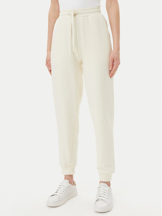 Silvian Heach Sportinės kelnės · Écru · Regular Fit