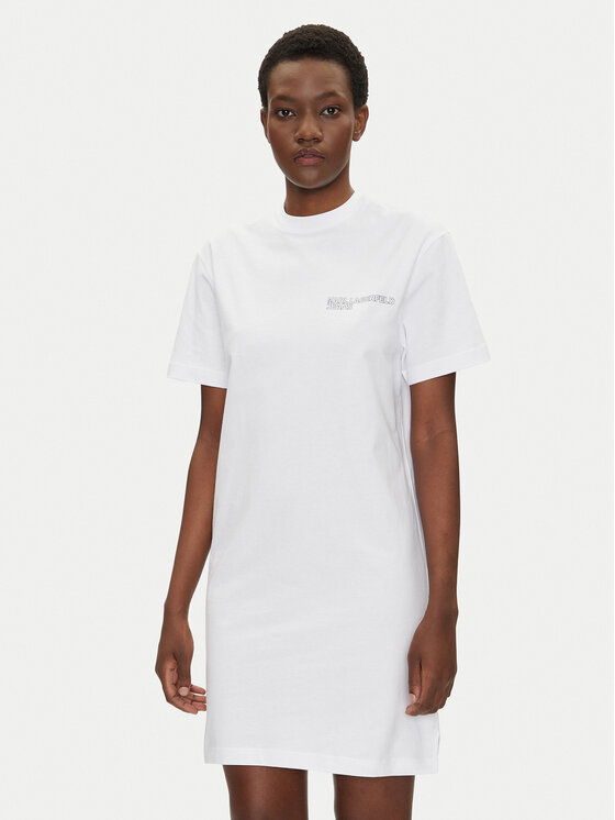 Karl Lagerfeld Jeans Kasdieninė suknelė · Balta · Mini