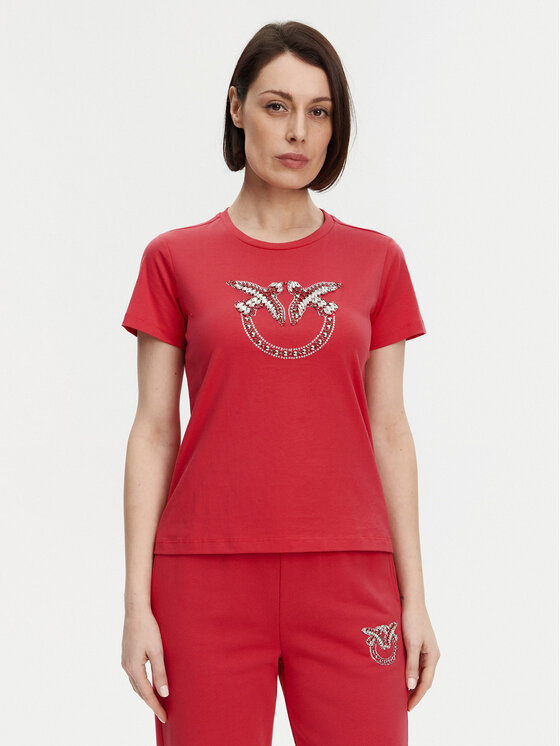 Kodas SUN15 PINKO Marškinėliai · Raudona