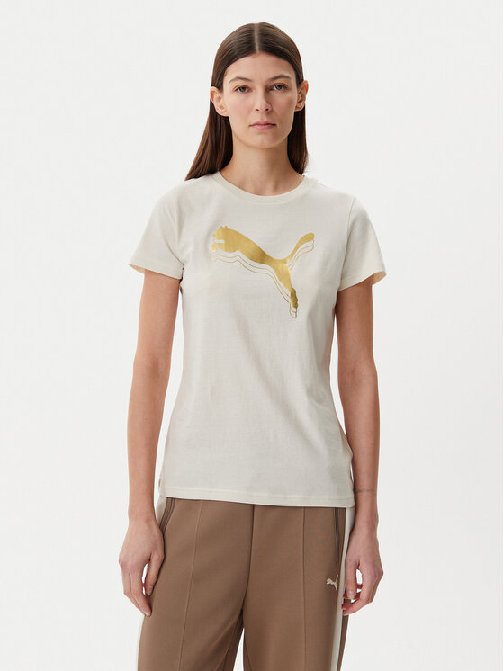 Puma Marškinėliai · Smėlio