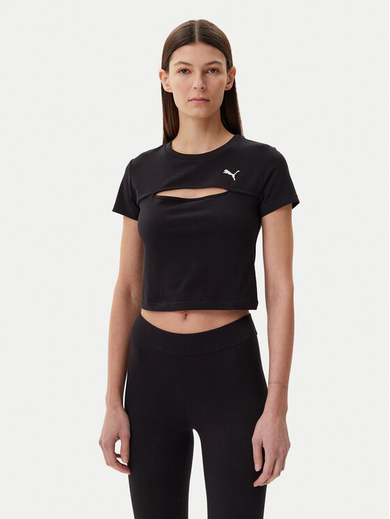 Puma Marškinėliai · Juoda