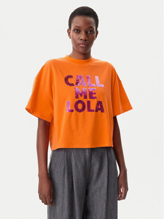 LOLA CASADEMUNT Marškinėliai · Oranžinė