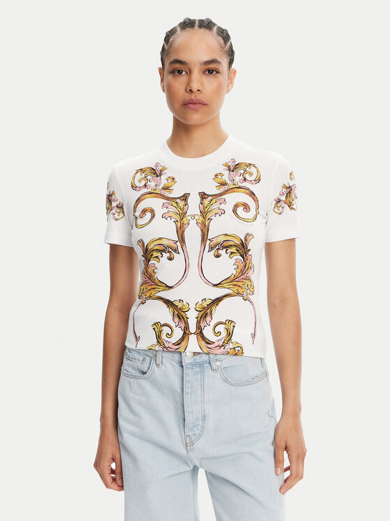 Versace Jeans Couture Marškinėliai · Balta