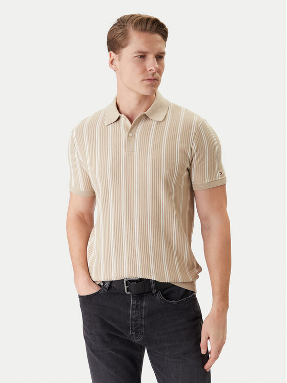 Tommy Hilfiger Polo marškinėliai · Smėlio