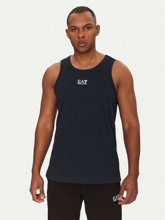 EA7 Emporio Armani Tank top marškinėliai · Tamsiai mėlyna