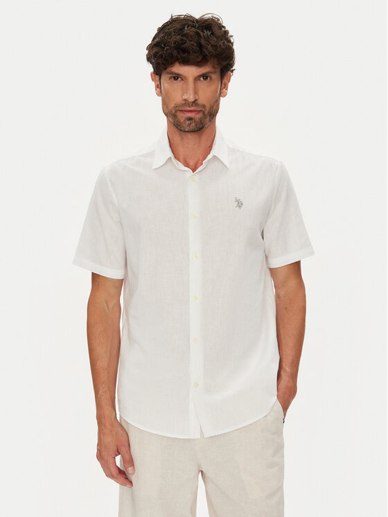 Kodas 20MAY U.S. Polo Assn. Marškiniai · Balta · Regular Fit