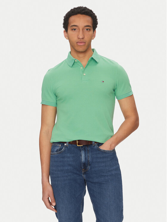 Tommy Hilfiger Polo marškinėliai · Žalia