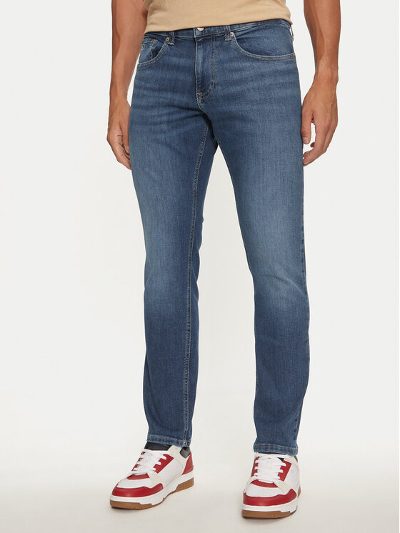 Tommy Jeans Džinsai · Tamsiai mėlyna · Slim Fit