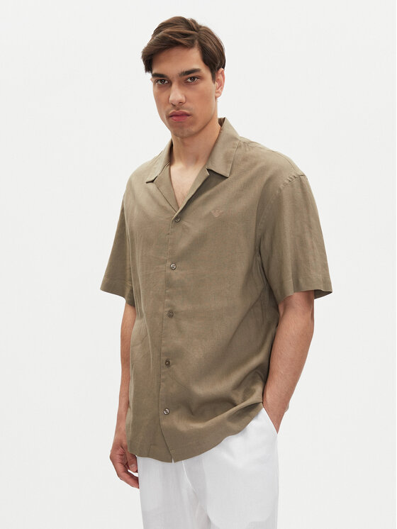 Kodas 20MAY Emporio Armani Marškiniai · Ruda · Regular Fit