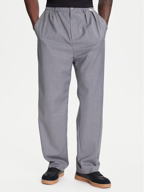 Kodas 20MAY Kappa Medžiaginės kelnės · Pilka · Regular Fit