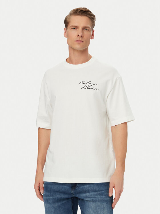 Calvin Klein Jeans Marškinėliai · Balta