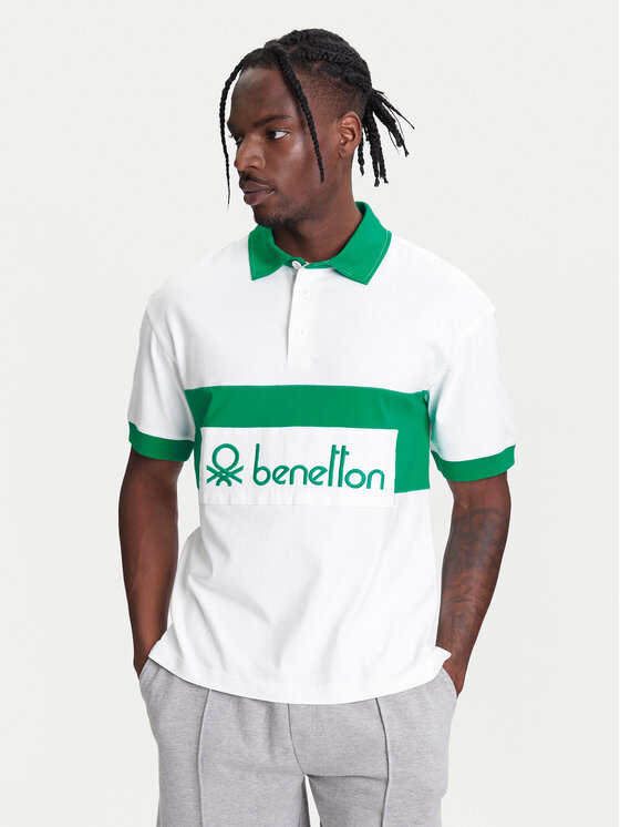 Kodas 20MAY United Colors Of Benetton Polo marškinėliai · Balta