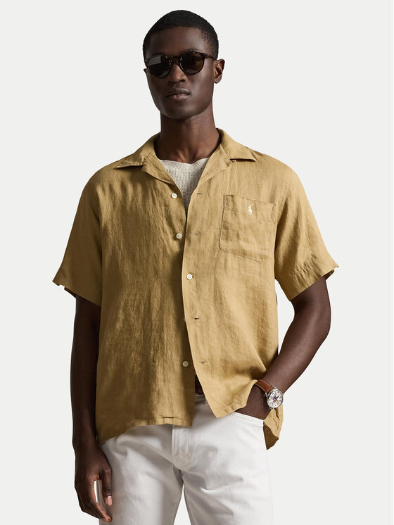 Polo Ralph Lauren Marškiniai · Tamsiai smėlinė · Regular Fit