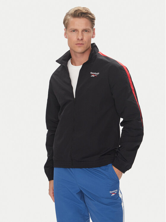 Reebok Demisezoninė striukė · Juoda
