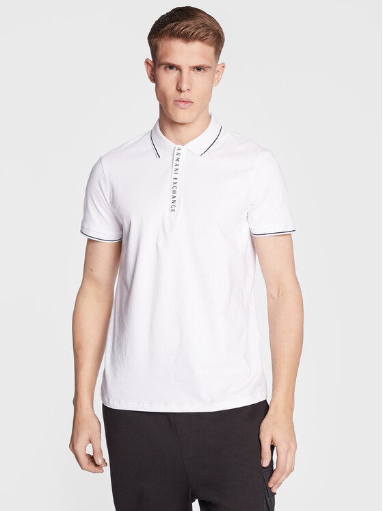 Armani Exchange Polo marškinėliai · Balta