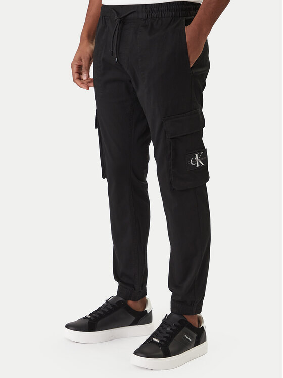 Calvin Klein Jeans Sportinės kelnės · Juoda