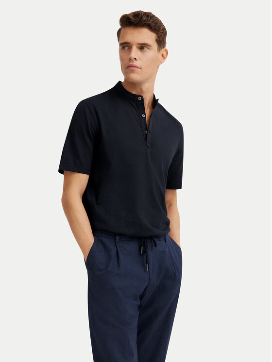 Kodas SUN15 Bugatti Polo marškinėliai · Tamsiai mėlyna